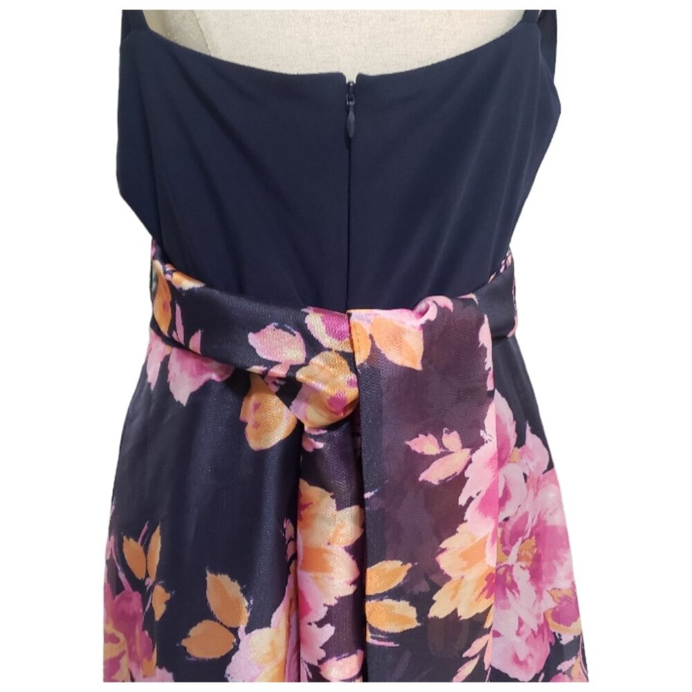 CT1558 Eliza J Floral Summer Gown Size 14 - Picture 7 of 14
